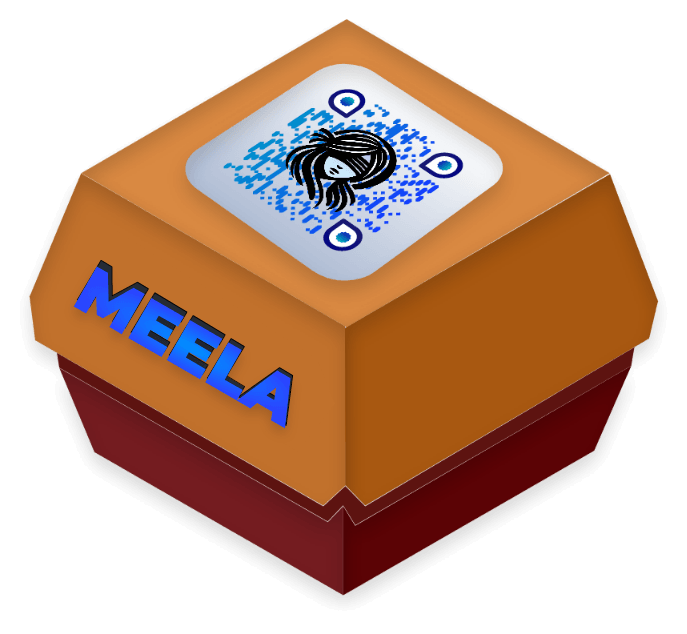 Boîte MEELA avec QR code